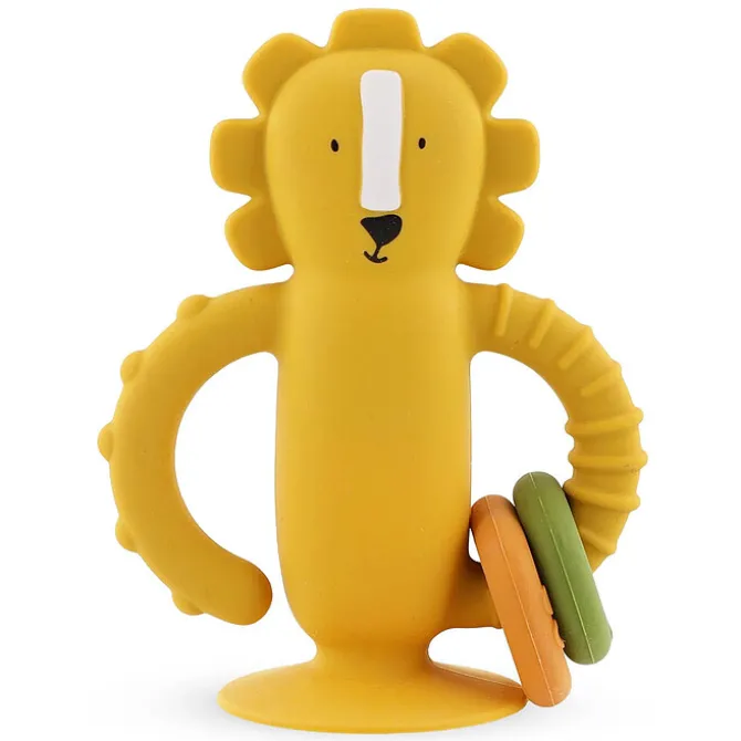 Trixie Baby Jouet Sensoriel en Silicone avec Ventouse - Mr. Lion