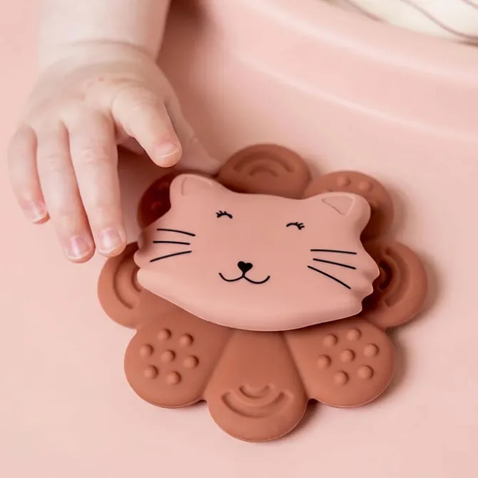 Trixie Baby Jouet Spinner à Ventouse en Silicone - Mrs. Cat