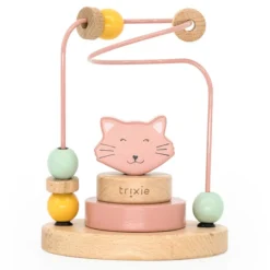 Trixie Baby Labyrinthe à Perles en Bois - Mrs. Cat