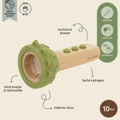 Trixie Baby Lampe de Jeu en Bois - Mr. Dino