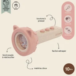 Trixie Baby Lampe de Jeu en Bois - Mrs. Cat