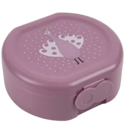 Trixie Baby Lot de 2 Boîtes à Goûter à Clip - Mrs. Peacock