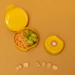 Trixie Baby Lot de 2 Boîtes à Goûter à Clip - Mr. Lion