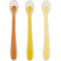 Trixie Baby Lot de 3 Cuillères d'Alimentation pour Bébé - Mr. Lion