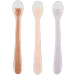 Trixie Baby Lot de 3 Cuillères d'Alimentation pour Bébé - Mrs. Cat