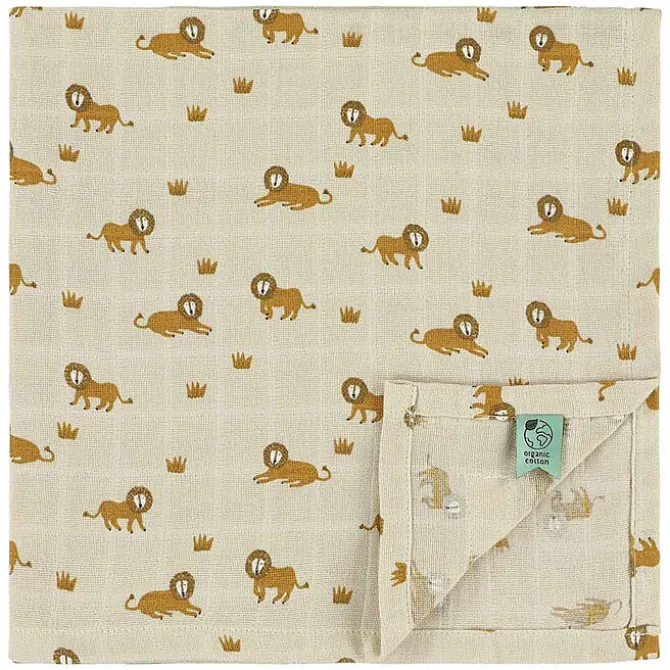 Trixie Baby Lot de 3 Langes - Lively Lion