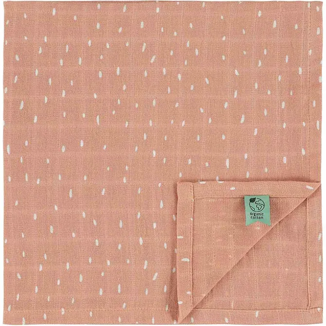 Trixie Baby Lot de 3 Langes - Rosy Rabbit