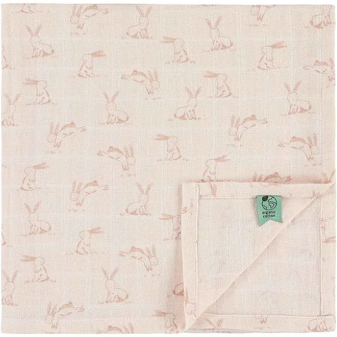 Trixie Baby Lot de 3 Langes - Rosy Rabbit