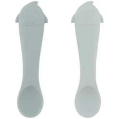 Trixie Baby Lot de 2 Premières Cuillères pour Bébé - Mr. Shark