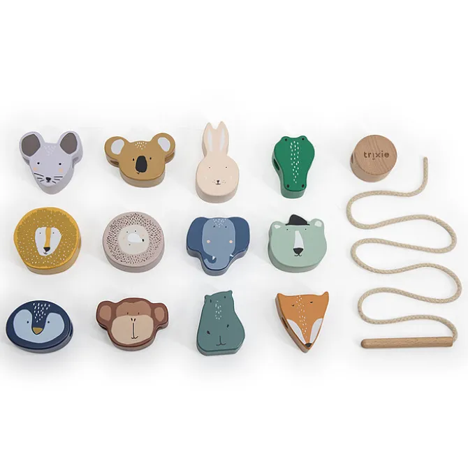 Trixie Baby Perles en Bois Animaux