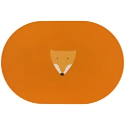 Trixie Baby Set de Table en Silicone - Mr. Fox