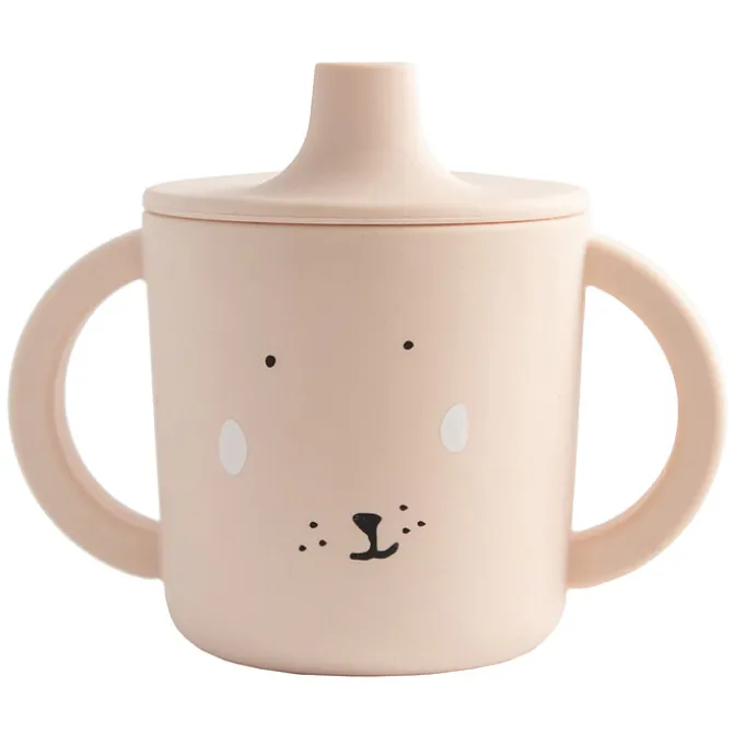 Trixie Baby Tasse d'Apprentissage en Silicone - Mrs. Rabbit