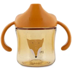 Trixie Baby Tasse d'Apprentissage avec Poignées - Mr. Fox