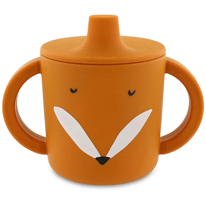 Trixie Baby Tasse d'Apprentissage en Silicone - Mr. Fox