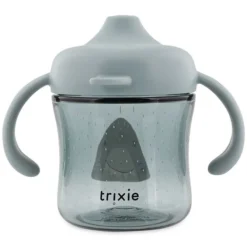 Trixie Baby Tasse d'Apprentissage avec Poignées - Mr. Shark