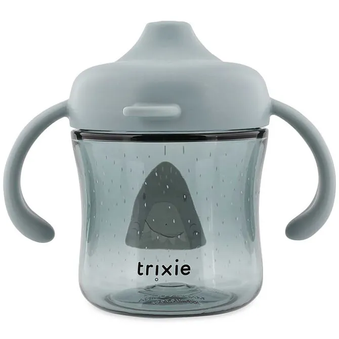 Trixie Baby Tasse d'Apprentissage avec Poignées - Mr. Shark