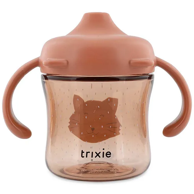 Trixie Baby Tasse d'Apprentissage avec Poignées - Mrs. Cat