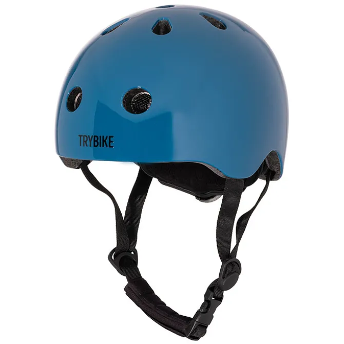 Trybike Casque Coconuts Vintage Bleu - Taille 44-51 cm