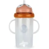 TUM TUM Grande Tasse Anti-fuites et Paille Lestée V3 Renard - 300 ml