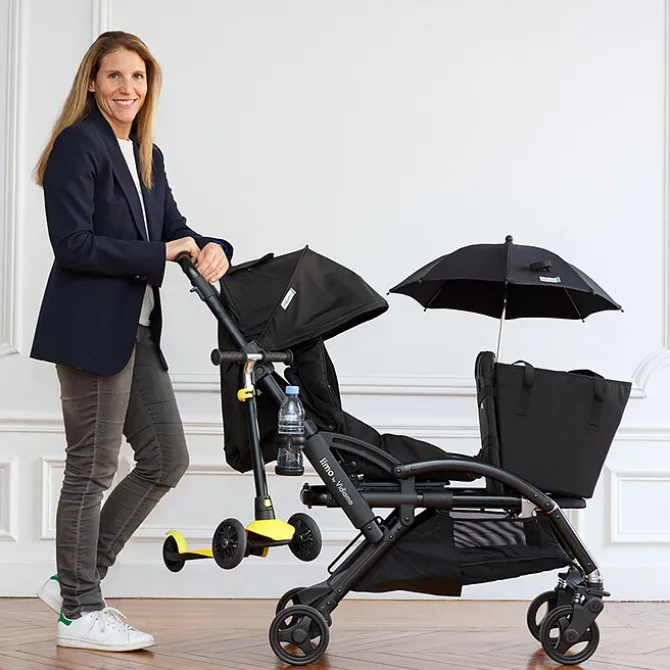 Vidiamo Sac de Courses Limo - Bleu Pétrole