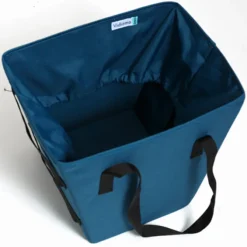 Vidiamo Sac de Courses Limo - Bleu Pétrole