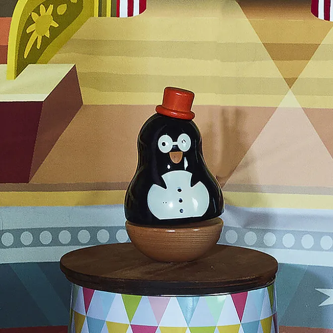 Vilac Boîte à Musique René le Pingouin