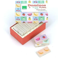 Vilac Dominos en Bois Fruits et Légumes - Sarah Betz