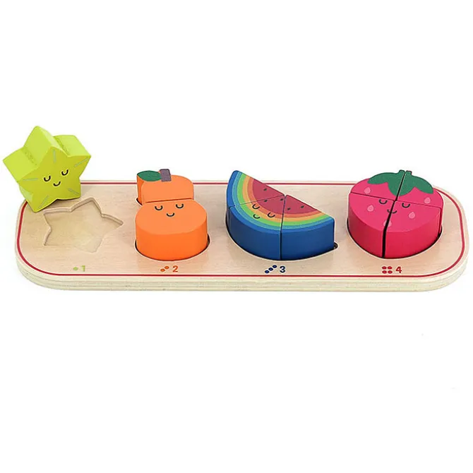 Vilac Puzzle 1-2-3-4 Fruits - Andy Westface