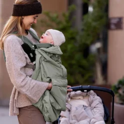 Voksi Couverture Porte-bébé - Meadow Green