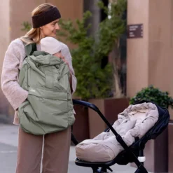 Voksi Couverture Porte-bébé - Meadow Green