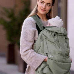 Voksi Couverture Porte-bébé - Meadow Green
