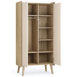 Vox Meubles Armoire 2 Portes Vintage Fresh - Crème