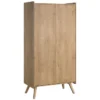Vox Meubles Armoire 2 Portes Vintage - Chêne