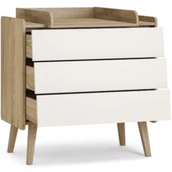 Vox Meubles Commode et Plan à Langer Vintage Fresh - Crème