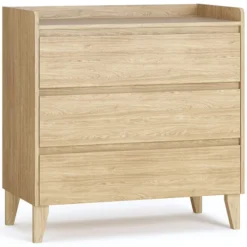 Vox Meubles Commode et Plan à Langer Muve - Chêne