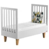Vox Meubles Lit Bébé Evolutif Lounge Blanc - 70 x 140 cm