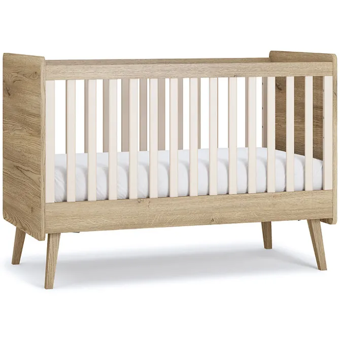 Vox Meubles Lit Bébé Evolutif Vintage Fresh Crème - 70 x 140 cm