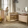 Vox Meubles Lit Bébé Vintage Chêne - 60 x 120 cm