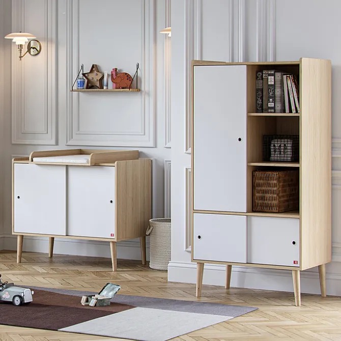 Vox Meubles Portes Additionnelles Armoire Retro - Blanc