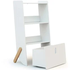WEBABY Etagère Pirate - Blanc
