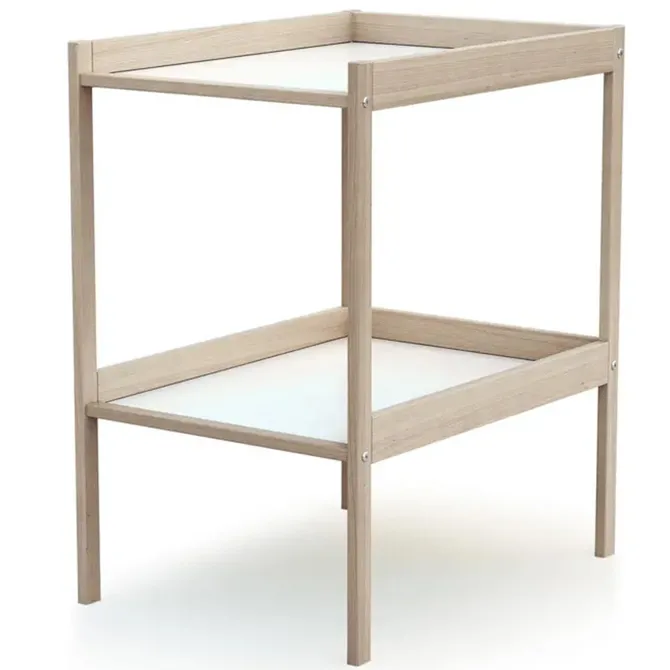 WEBABY Table à Langer One - Hêtre Brut