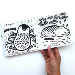 Wee Gallery Livre de Bain Color Me - Who's in The Water