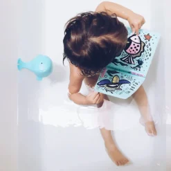 Wee Gallery Livre de Bain Color Me - Who's in The Water
