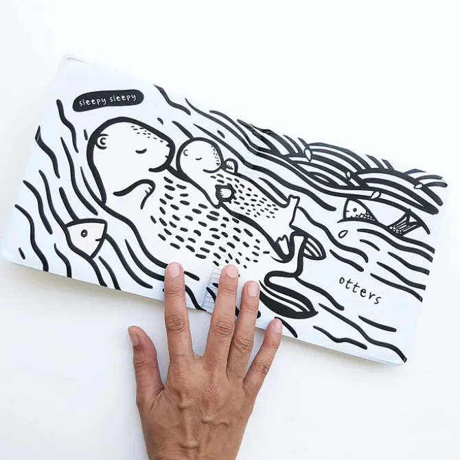 Wee Gallery Livre de Bain Color Me - Who's in The Water