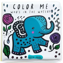 Wee Gallery Livre de Bain Color Me - Who's in The Water