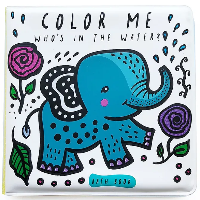 Wee Gallery Livre de Bain Color Me - Who's in The Water