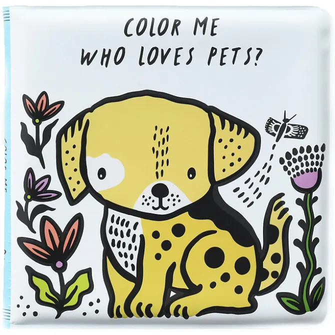 Wee Gallery Livre de Bain Color Me - Who Loves Pets