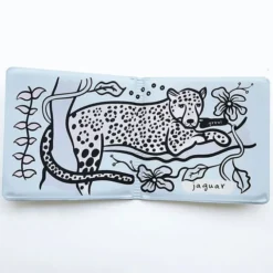 Wee Gallery Livre de Bain Color Me - Who's in The Rainforest