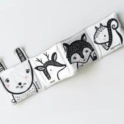 Wee Gallery Livre en Tissu - Animaux de la Forêt