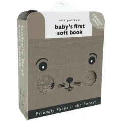 Wee Gallery Livre en Tissu - Animaux de la Forêt